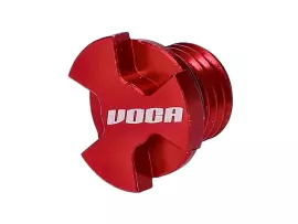 Oliepijlstok VOCA CNC rood voor Minarelli AM, Generic, KSR-Moto, Keeway, Motobi, Ride, 1E40MA, 1E40MB