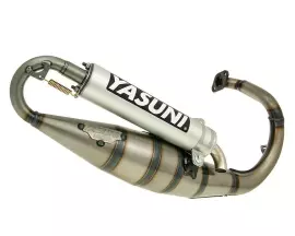 Uitlaat Yasuni Scooter R Aluminium voor Peugeot verticaal