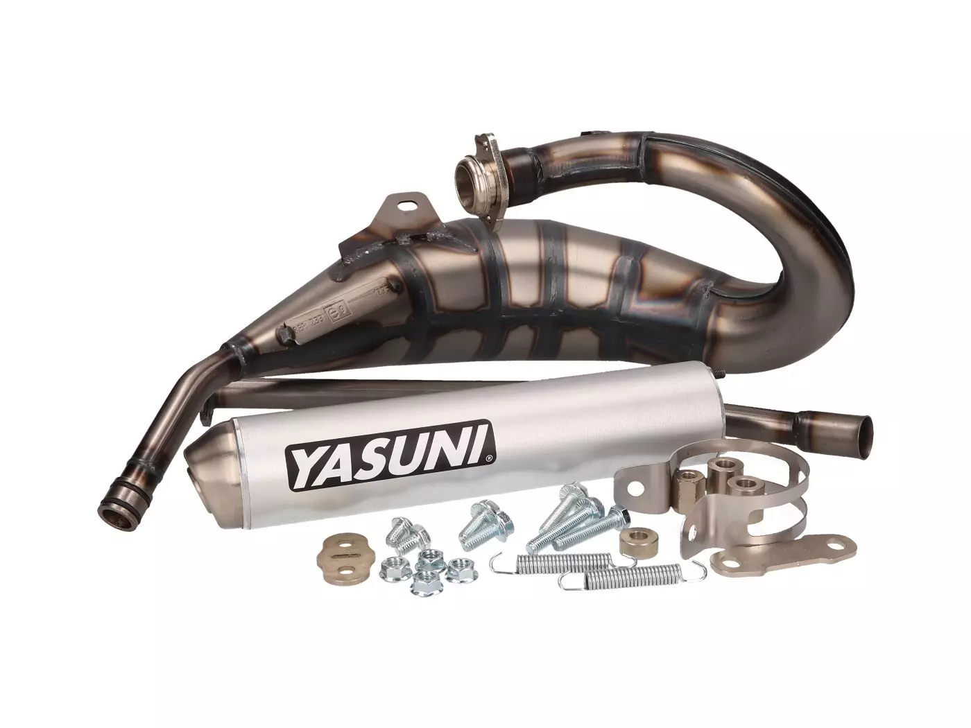 Uitlaat Yasuni Cross HM MAX Aluminium voor Aprilia RX, SX, Derbi R, SM, Gilera RCR, SMT