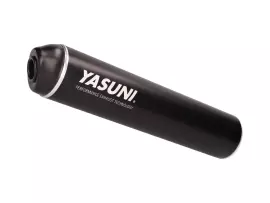Einddemper Yasuni MAX zwart voor SPR3, Cross ML, R1, R2, R3 uitlaatanlage
