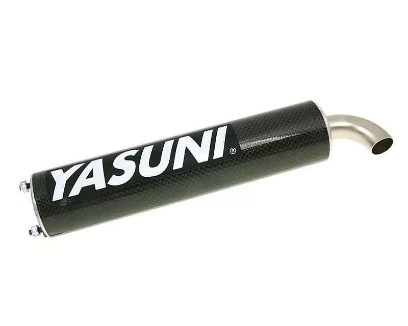 Einddemper Yasuni Scooter Carbon vervangen door YAZ-SIL034CSRS