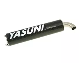 Einddemper Yasuni Scooter Carbon vervangen door YAZ-SIL034CSRS