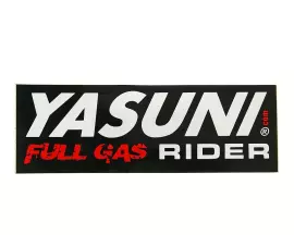Sticker Yasuni Full Gas Rider 110x38mm