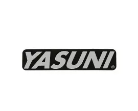 Sticker Einddemper 110x25mm YASUNI