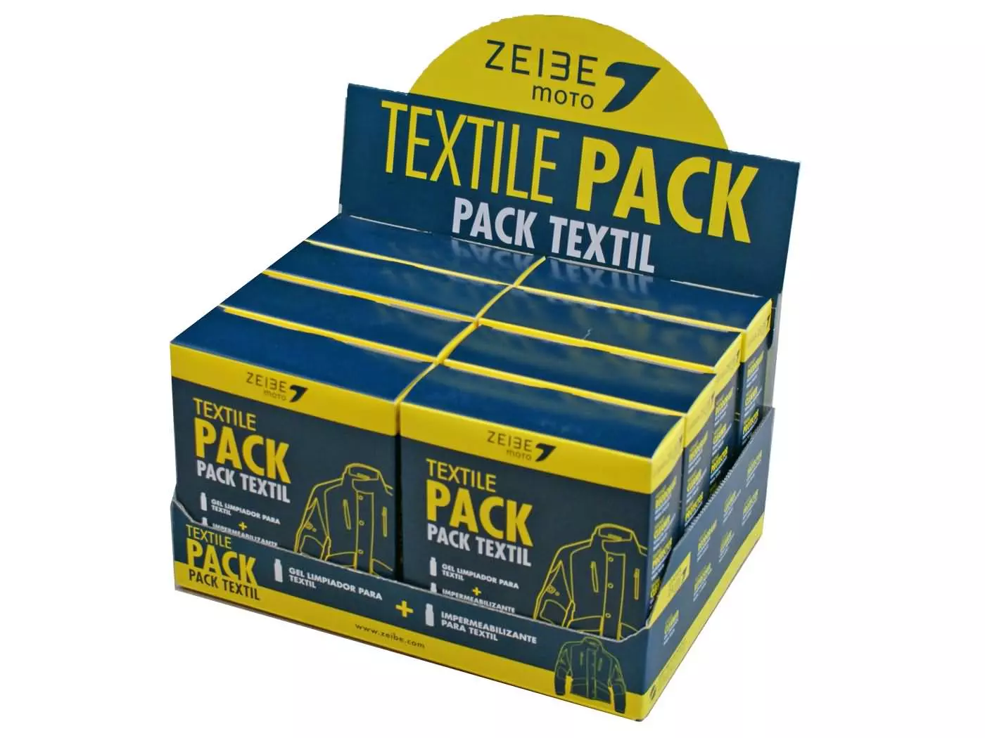 Textilreiniger Kit Zeibe Reiniger 1x150ml en Beschermer 1x100ml VPE(8)